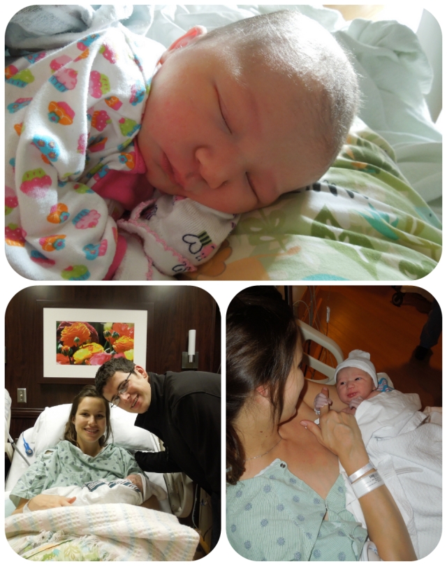 October 18, 2013--Our little girl finally arrived!